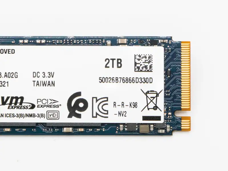 Stockage 100 % SSD NVMe